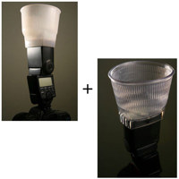 Bower ETTL / ETTL II Zoom Flash with GN 112 ISO 100, for Canon EOS Cameras