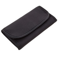 Adorama Slinger Filter Pouch "A" Holds Three 58mm Round or Three "A" Series Square Filters, Black.