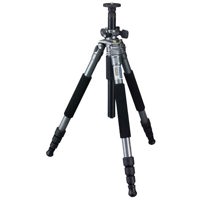 Giottos MT-7360, 4 Section Lava Series, Universal Tripod Legs, Supports up to 17.6 lbs., Maximum Height 63.4", Metallic Color