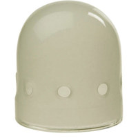 Hensel Frosted 1 Glass Dome for EHT Heads, Slightly Coated, it is About 300k warmer than Uncoated Domes.