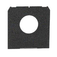 Horseman 96mm x 99mm Lensboard for Linhof, Wista, Horseman, Gandolfi & Other Cameras Drilled for a Copal #0 Shutter