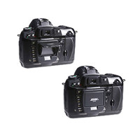 Hoodman Flip Up Sun Hood for the LCD Screen of the Nikon D-50 Digital Camera.