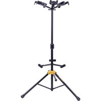 Hercules Stands GS432B PLUS Series Universal Auto-Grip Triple Guitar Stand with Foldable Backrest
Hercules Stands GS432B PLUS Series Universal Auto-Grip Triple Guitar Stand with Foldable Backrest
