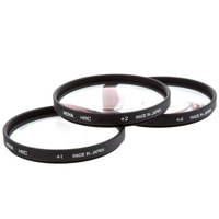 Hoya 43mm Close-up Filter Set with +1, +2 & +4 Macro Lenses.