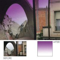 Hoya 58mm Color Graduated Filter - Blue