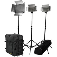 Hensel Integra Pro Super Size Kit with Three Integra Pro 500 Monolights Accessories 1 500 Total watt Seconds