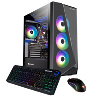 iBUYPOWER SlateMono 238i Liquid Cooling Gaming Desktop Computer, Intel Core i5-12600KF 3.7GHz, 16GB RAM, 500GB SSD + 1TB HDD, NVIDIA GeForce RTX 3060Ti 8GB, Windows 11 Home
iBUYPOWER SlateMono 238i Liquid Cooling Gaming Desktop Computer, Intel Core i5-12600KF 3.7GHz, 16GB RAM, 500GB SSD + 1TB HDD, NVIDIA GeForce RTX 3060Ti 8GB, Windows 11 Home