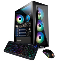 

iBUYPOWER Slate4MR 204i Gaming Desktop Computer, Intel Core i3-10105F 3.7GHz, 8GB RAM, 240GB SSD, NVIDIA GeForce GTX 1050Ti 4GB, Windows 10 Home, Free Upgrade to Windows 11