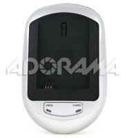 Adorama QP-102 Rapid Li-ion Battery Charger for Sony FC10, 110-220V, 12V Car Cord Adapter Included