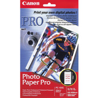 Canon PS-101 Glossy Photo Inkjet Stickers, 3.94" x 5.83", 5-Sheets, 16 Stickers per Sheet, Total 80 Stickers.