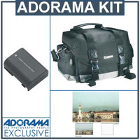 Canon DK-110 Power Supply Kit for the S10, S20, A5 & A50 Digital Cameras with Power Adapter, DC Coupler, AC Cable & NB-5H Battery.