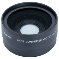Canon WC-DC10, 22.4mm Wide Angle Conversion Lens for the Powershot S80 Digital Camera.