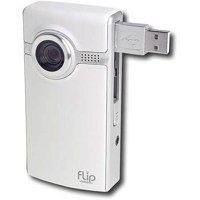 Pure Digital Technologies Ultra Series Flip Video F260P, 60 Minute Mini Camcorder with USB Connector, Pink
