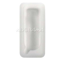 MCS Beveled / Double Mat for 4" x 6" Photos, White with Black Inner Border.