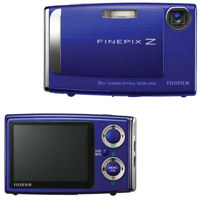 Fujifilm FinePix Z10FD Digital Camera, 7.2 MP, 3x Optical Zoom, 4.8x Digital Zoom, and 2.5" LCD Screen, Midnight Black