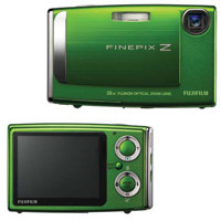 Fujifilm FinePix Z10FD Digital Camera, 7.2 MP, 3x Optical Zoom, 4.8x Digital Zoom, and 2.5" LCD Screen, Wave Blue