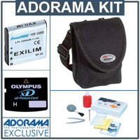 Porta Brace CS-DV4R Black Mini DV Camera Case with Universal Cradle & QSM3 Quick Slick Mini Medium Rain Protector
