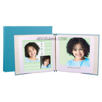 Lineco Pop Art Digital Album with 10 Pages, 12.5" x 13.5", Chocolate