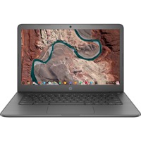 

HP Chromebook 14 14" HD Notebook Computer, Intel Celeron N3350 1.1GHz, 4GB RAM, 32GB eMMC, Chrome OS, Chalkboard Gray - Refurbished