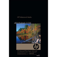 Hewlett Packard - HP Advanced Photo Inkjet Paper  Satin Matte  10.5 mil  250g m?  13&quot x 19&quot  25 Sheets