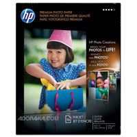 Hewlett Packard - HP Glossy Premium Photo Inkjet Paper  10 mil.  8.5&quot x 11&quot  15 Sheets