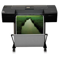 Hewlett Packard HP Designjet Z2100 24 inch Photo Printer 128 MB Memory 2400 x 1200 Resolution EthernetUSB