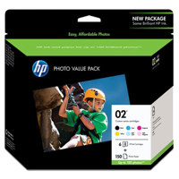 Hewlett Packard - HP Premium High Gloss Inkjet Paper, 5 mil., 8.5" x 11", 50 Sheets