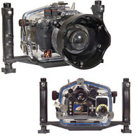 Ikelite Substrobe DS-200 Complete Flash Package for Ikelite Camera Housings, with 1.5 Hour Charger.