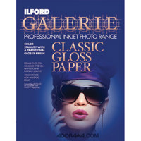 Ilford Galerie Smooth Glossy Resin Coated Inkjet Paper, 10.8 mil., 24" x 100' Roll.