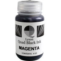 Lyson Quad Black, 125ml Bulk Ink Bottle for the Cyan Channel on the Epson Stylus 1270, 1280, 2000P and most 4 & 6 Color Inkjet Printers