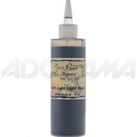 Lyson Cave Paint R24 Light Cyan Ink, 8 oz. Bulk Bottle for the 8 Color Bulk System for Epson Stylus Photo R2400 Inkjet Printer