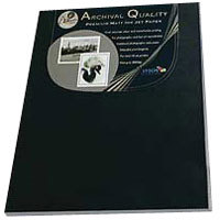 Lyson Standard Fine Art Luster Watercolor Inkjet Paper, 310gsm., 8.5" x 11", 50 Sheets.