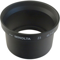 Adorama Metal 52mm Conversion Lens Adapter for the Konica - Minolta Dimage Z-3 Digital Camera.