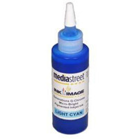 Media Street Generations G-Chrome Cyan, 4 oz. Bottle for Epson Inkjet Printers.