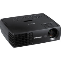 InFocus IN1112 Mobile Projector with Lamp 2200 ANSI Lumens Brightness 2600 1 Contrast Ratio 1280 x 800 Native Resolution USB PC Mac