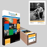 Innova Art F Type Ultra Smooth  Brilliant White Gloss FibaPrint Inkjet Paper  285gm2  36 x 49 Roll