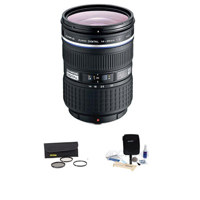Olympus Zuiko 14 35mm f20 Digital ED SWD Lens Kit with Tiffen 77mm Wide Angle Filter Kit Digital Camera Lens Cleaning Kit