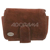 Olympus Compact Camel Suede Case for many Stylus and FE series Digital Cameras