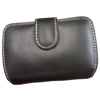 Olympus Slim Dark Brown Leather Case for the most Stylus and FE series Digital Cameras.