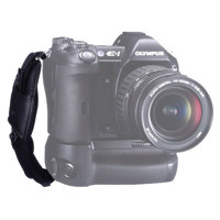 Olympus GS-2  Grip Strap for the EL-1 Digtal SLR Camera with the HLD-2 Pack or FP-01 Attached  and the Evolt SLR Camera.
