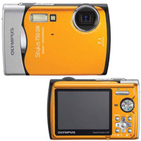 Olympus Stylus 790 SW Shockproof Waterproof Digital Camera, 7.1 Megapixel, 3x Optical, 5x Digital Zoom, Black