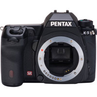 Pentax K 5 Digital SLR Camera Body 163MP CMOS Sensor 1080p HD Video at 25 FPS 3 inch LCD Black