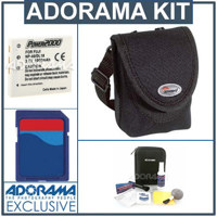 Accessory Kit for Pentax Optio T20, W20, A10, A20 & A30 Digital Cameras