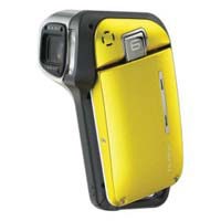 Sanyo Xacti VPC-E1 Waterproof Digital Media Camcorder, 6.0 Megapixels, 5x Optical Zoom, 12x Digital Zoom and 2.5" LCD Screen, White