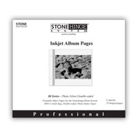Flora Superior Series, Self Adhesive Album, Chocolate Window Cover with Black Pages, 10 Page Capacity Holds 20 10" x 10" Photos.