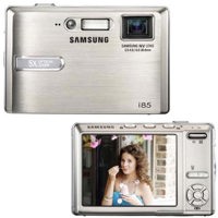 Samsung Digimax i85 Digital Point &amp Shoot Camera with PMP (Portable Media Player)  8.0 Megapixel  5x Optical Zoom  5x Digital Zoom  3.0&quot LCD Screen  Silver