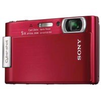 Sony Cybershot DSC-T200, Digital Still Camera, 8.0 Megapixel, Carl Zeiss 5x Optical Zoom Lens, 10x Digital Zoom, 3.5" LCD Screen, Black