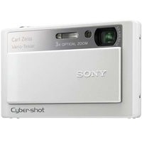 Sony Cybershot DSC-T20, Digital Still Camera, 8.1 Megapixel, Carl Zeiss 3x Optical Zoom Lens, 2x Digital Zoom, 2.5" LCD Screen, Silver