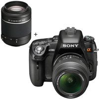 Sony a NEX 5n Camera Kit with Sony 18 55mm F35 56 OSS Silver Sony 55 210mm f45 63 Lens