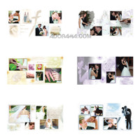 Dg Foto Art Galleria Wedding, Wedding Vol.-3, Creative Plug-in Software for Dg Foto Art Lite, Classic, Gold or DeZigner Series, for Windows XP & 2000.